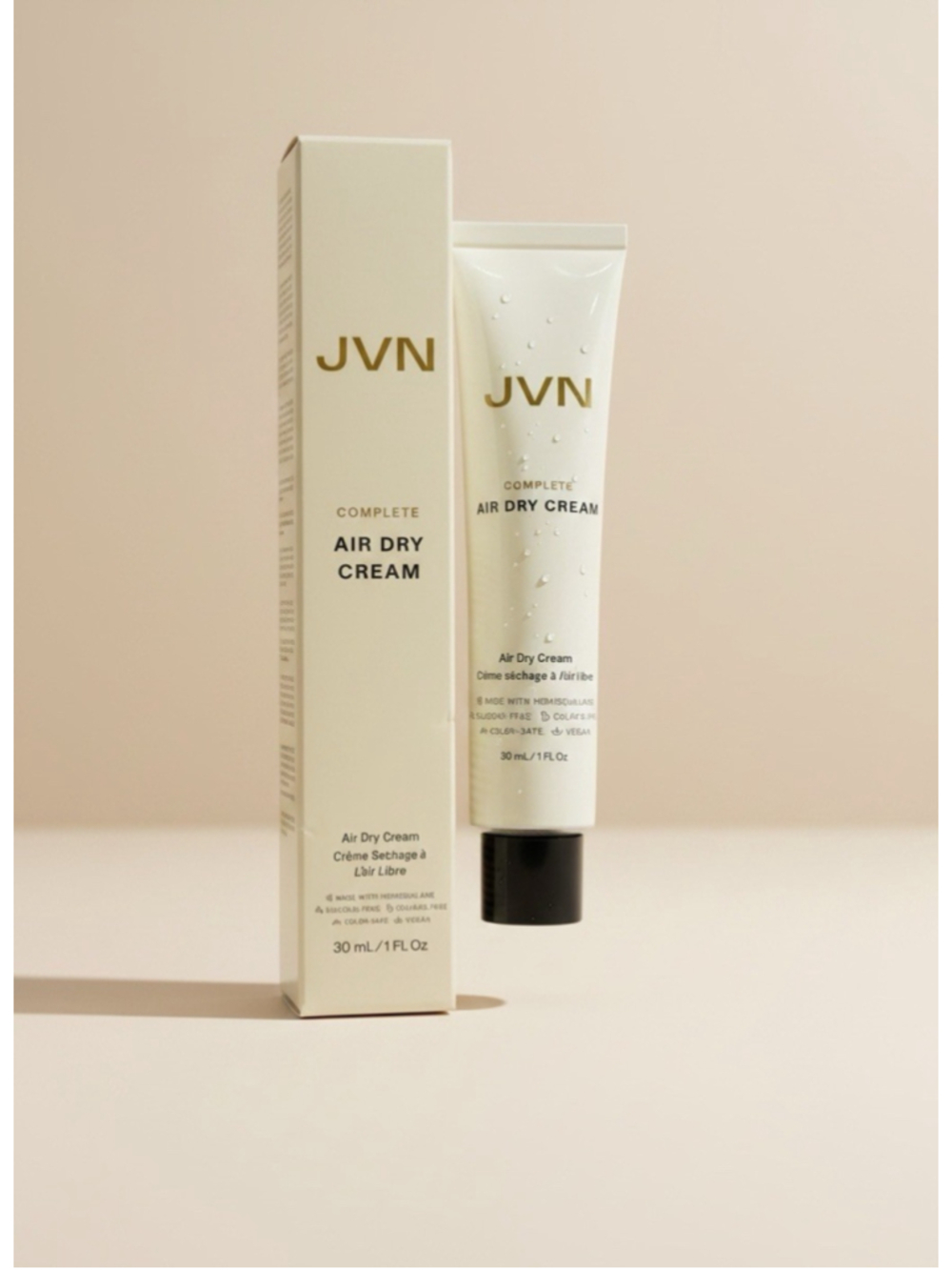 JVN Complete Air Dry Cream 1 oz 30 mL Travel Size Hair Styler NEW IN BOX